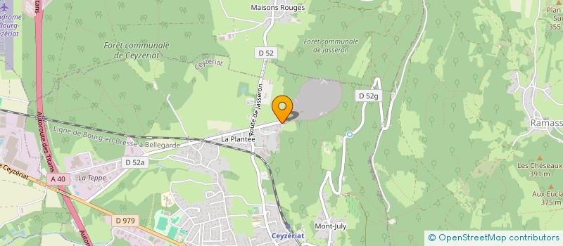 localisation de l'entreprise SCI SOVICA  CEYZERIAT