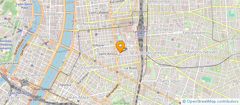 localisation de l'entreprise SCI SOVIGA  LYON