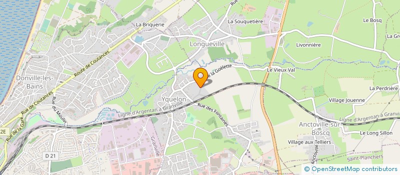 localisation de l'entreprise SCI SOVIMA  YQUELON