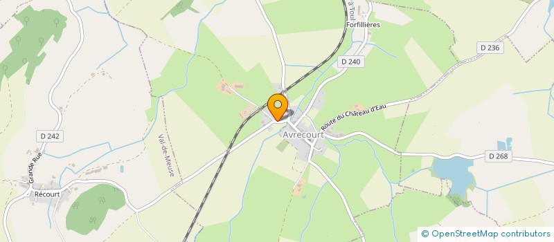 localisation de l'entreprise SCI SOVIREM à VAL DE MEUSE