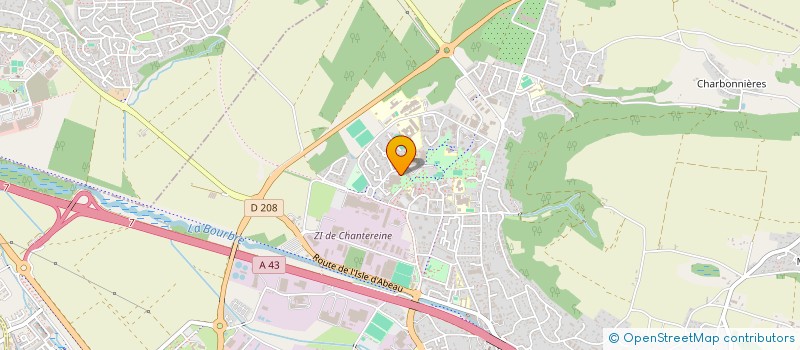 localisation de l'entreprise SCI SOWER & BRO  BOURGOIN-JALLIEU