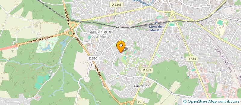 localisation de l'entreprise SCI SOXANI à SAINT-PIERRE-DU-MONT