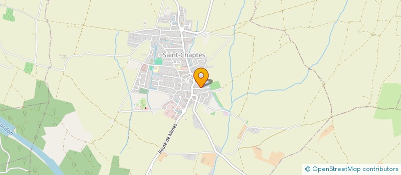 localisation de l'entreprise SCI SOXAV  SAINT-CHAPTES