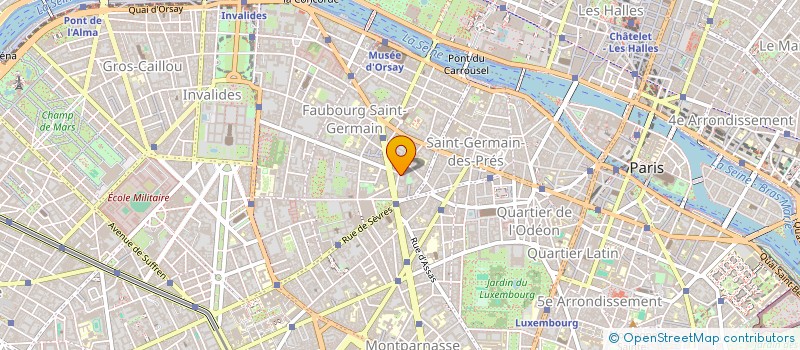 localisation de l'entreprise SCI SOYA à PARIS