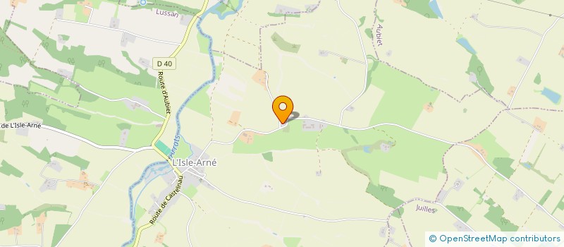 localisation de l'entreprise SCI SOYA  L'ISLE-ARNE