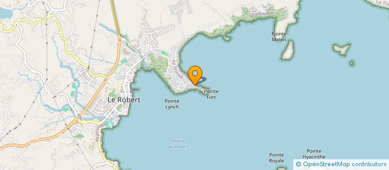 localisation de l'entreprise SCI SOYAL  LE ROBERT