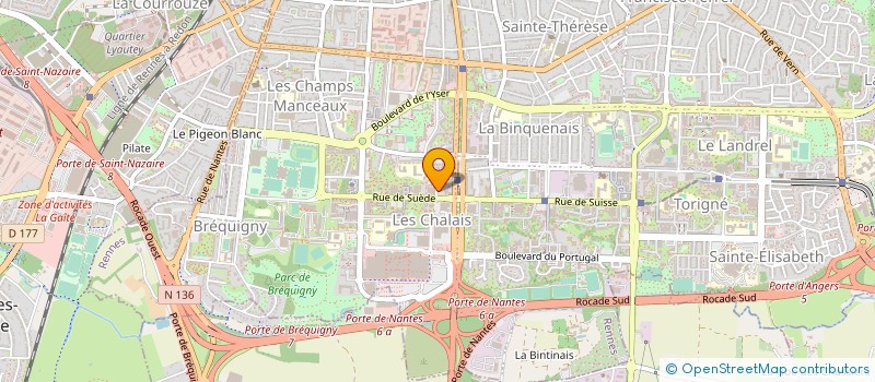 localisation de l'entreprise SCI SOYDAS  BOURGBARRE