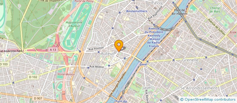 localisation de l'entreprise SCI SOYER  PARIS