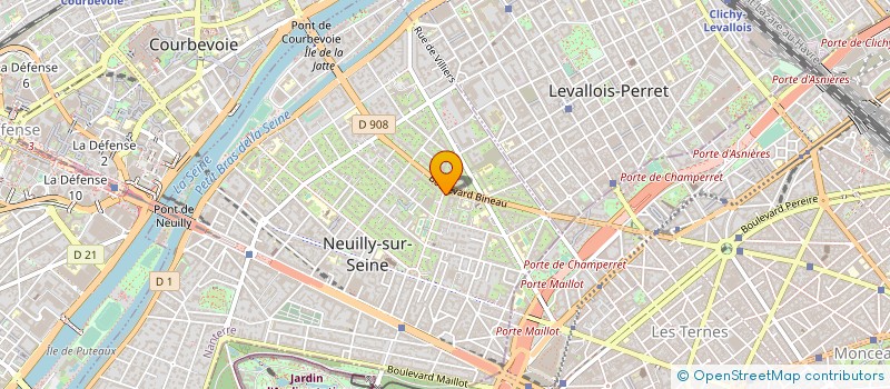 localisation de l'entreprise SCI SOYER PARIS à NEUILLY-SUR-SEINE