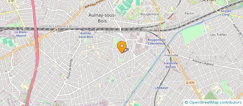 localisation de l'entreprise SCI SP à AULNAY-SOUS-BOIS