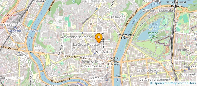 localisation de l'entreprise SCI SP IMMO  LYON