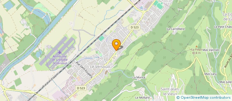 localisation de l'entreprise SCI SP IMMOBILIER  LE VERSOUD