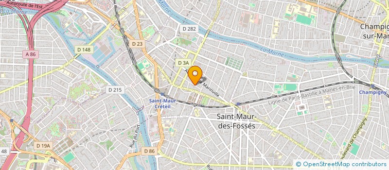 localisation de l'entreprise SCI SPAC à SAINT-MAUR-DES-FOSSES