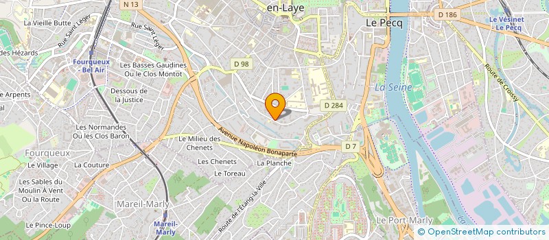 localisation de l'entreprise SCI SPAM ST GERMAIN  SAINT-GERMAIN-EN-LAYE