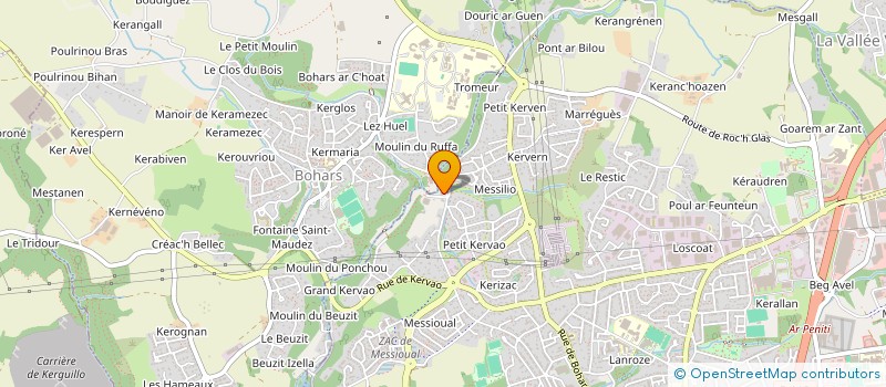 localisation de l'entreprise SCI SPARFEL-ROINSARD  BREST