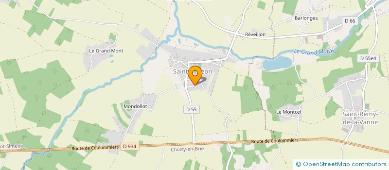 localisation de l'entreprise SCI SPARK  SAINT-SIMEON