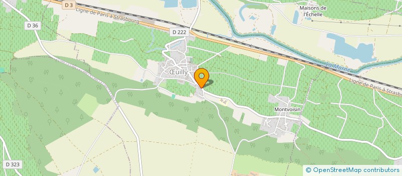 localisation de l'entreprise SCI SPARKEY  UILLY