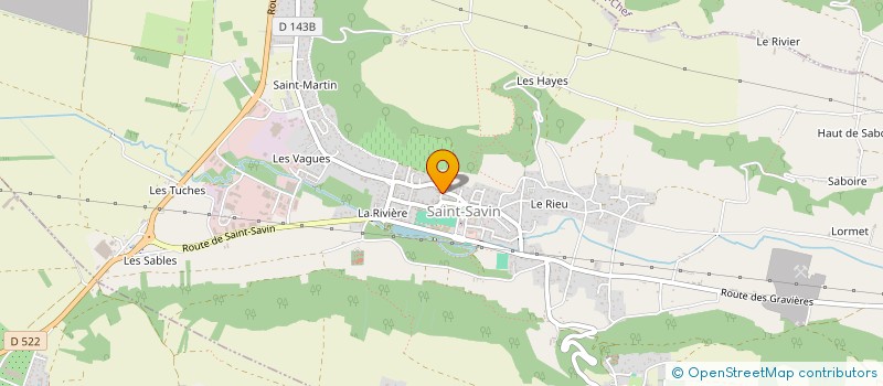 localisation de l'entreprise SCI SPAT à SAINT-SAVIN