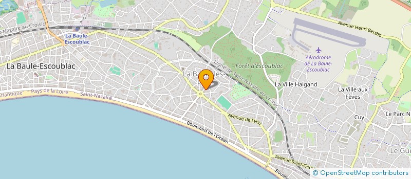 localisation de l'entreprise SCI SPAZZOLINO  LA BAULE-ESCOUBLAC