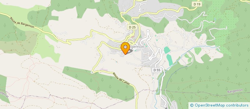 localisation de l'entreprise SCI SPBF  BARGEMON