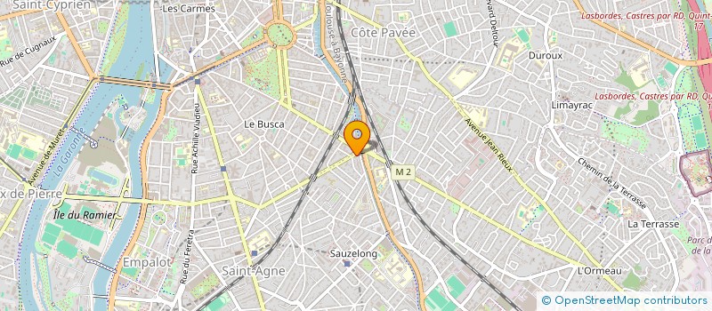 localisation de l'entreprise SCI SPC à TOULOUSE