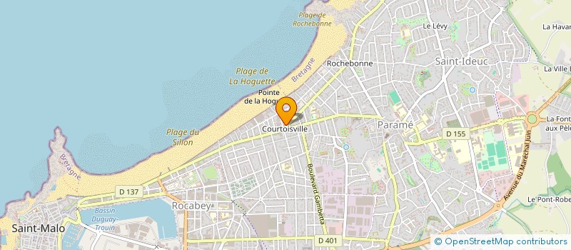 localisation de l'entreprise SCI SPE  SAINT-MALO