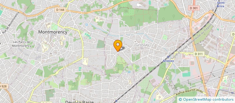 localisation de l'entreprise SCI SPEED IMMO  GROSLAY