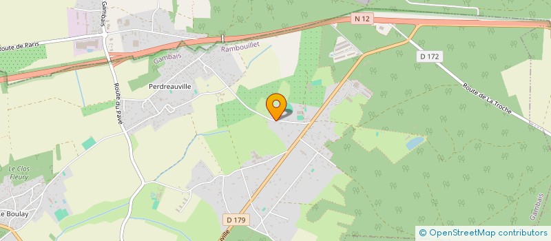 localisation de l'entreprise SCI SPEEDWELL  GAMBAIS