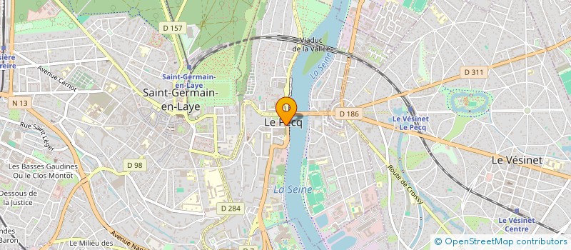 localisation de l'entreprise SCI SPEICHER-ALLAIN  LE PECQ