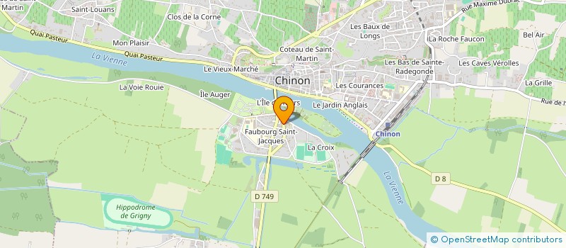 localisation de l'entreprise SCI SPELTY à CRAVANT LES COTEAUX