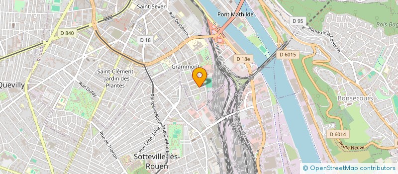 localisation de l'entreprise SCI SPENCER à ROUEN