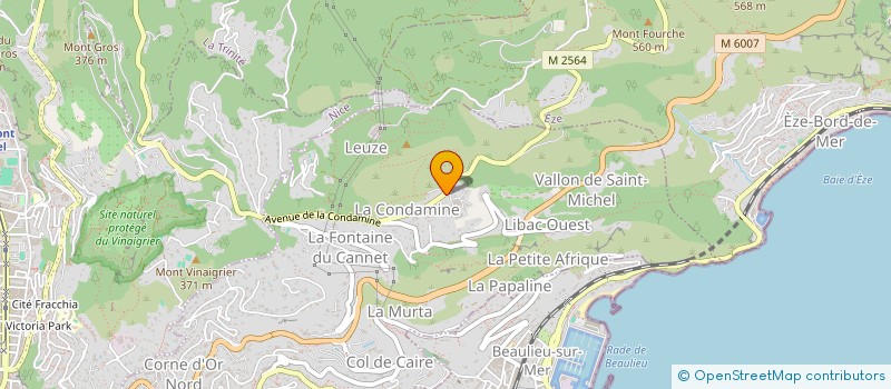 localisation de l'entreprise SCI SPERANZA  VILLEFRANCHE-SUR-MER