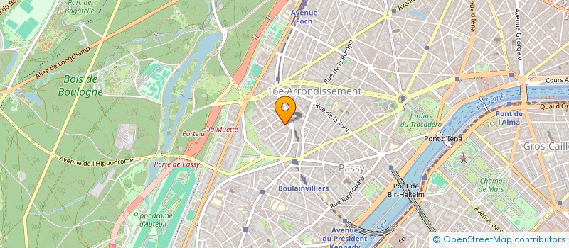 localisation de l'entreprise SCI SPERE  PARIS