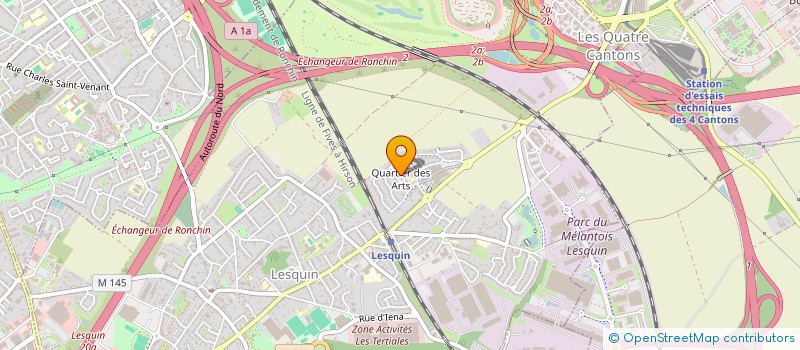 localisation de l'entreprise SCI SPERLACKEN à LESQUIN