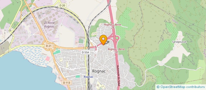 localisation de l'entreprise SCI SPERLONGA  ROGNAC