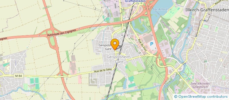 localisation de l'entreprise SCI SPERYS  GEISPOLSHEIM