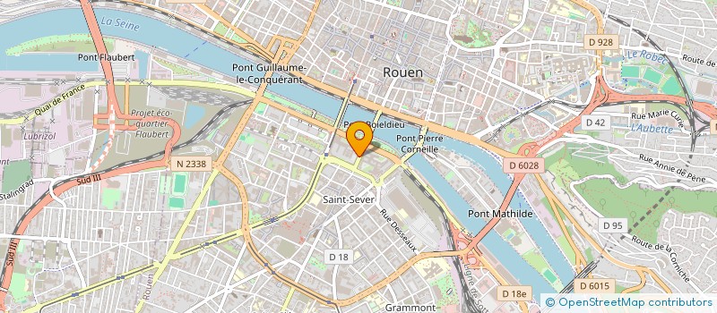 localisation de l'entreprise SCI SPES à ROUEN