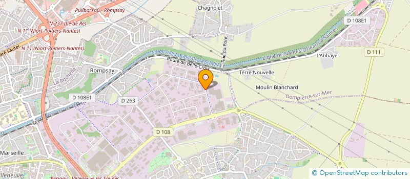 localisation de l'entreprise SCI SPHERA 1  PERIGNY