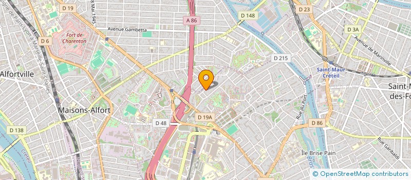 localisation de l'entreprise SCI SPHINX à CRETEIL