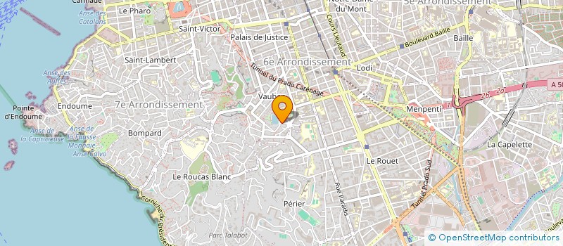 localisation de l'entreprise SCI SPI IMMO à MARSEILLE
