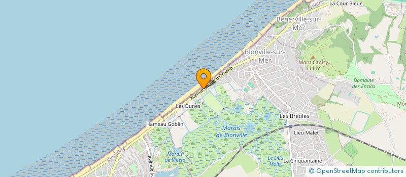 localisation de l'entreprise SCI SPICKERMANN à BLONVILLE-SUR-MER