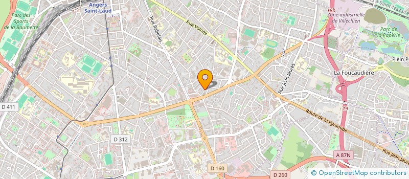 localisation de l'entreprise SCI SPID à ANGERS
