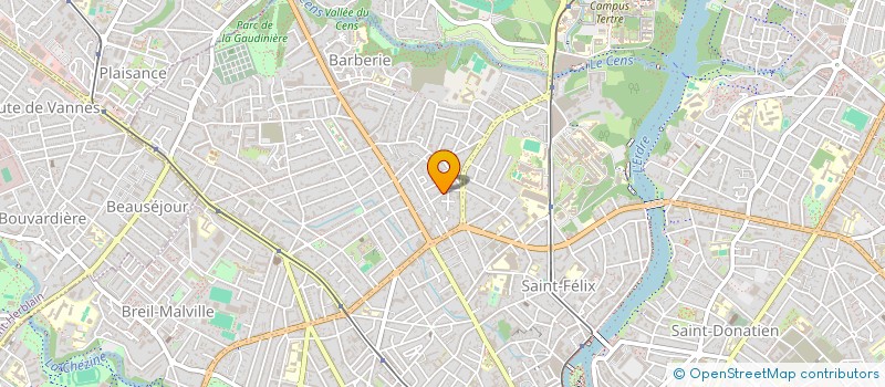 localisation de l'entreprise SCI SPIESS à NANTES
