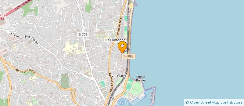 localisation de l'entreprise SCI SPIKOUL à ANTIBES