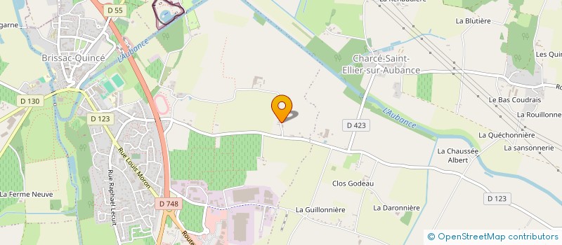 localisation de l'entreprise SCI SPILITE  LES GARENNES SUR LOIRE