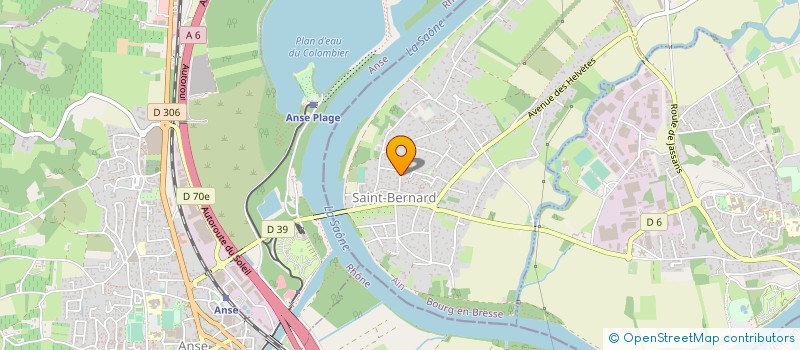 localisation de l'entreprise SCI SPINOSA  SAINT-BERNARD