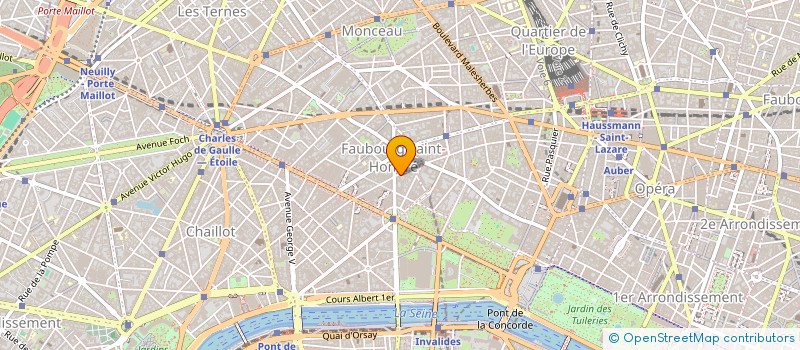 localisation de l'entreprise SCI SPINOZA  PARIS