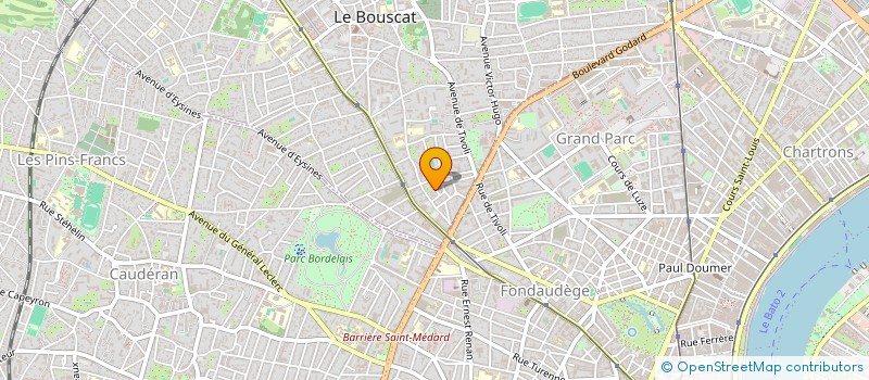 localisation de l'entreprise SCI SPIP  LE BOUSCAT