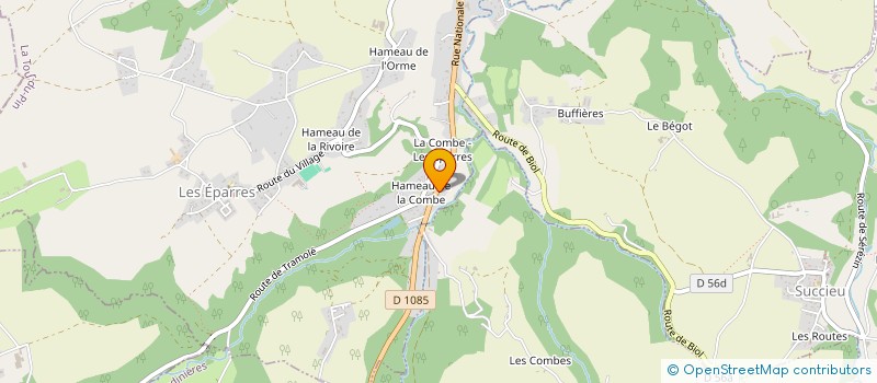 localisation de l'entreprise SCI SPIQ  LES EPARRES