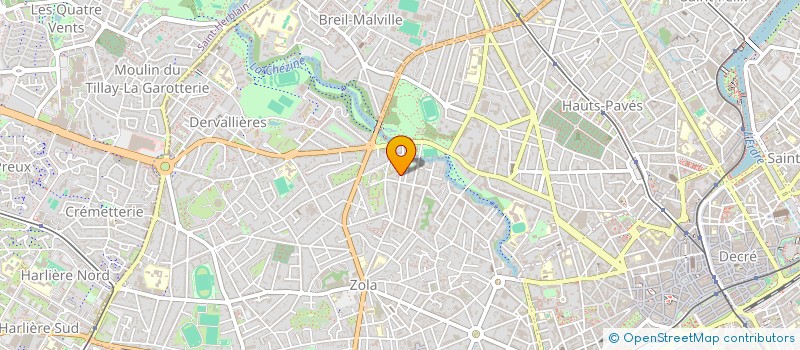 localisation de l'entreprise SCI SPIRALE à NANTES